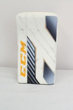 CCM Axis Pro Senior Goalie Blocker Biały/Czarny/Sport Złoty (0417-471)