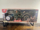 New ListingNIB GI Joe Willy's Jeep WWII Infantry Soldier Figure Hasbro 2001 Vehicle 🇺🇸