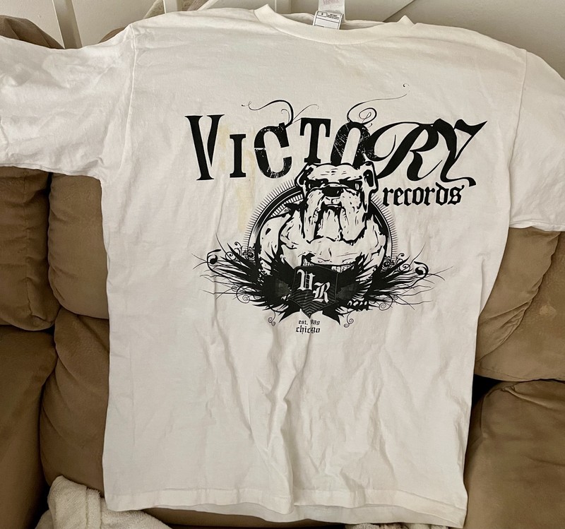 VICTORY RECORDS shirt Chicago 1990s VINTAGE