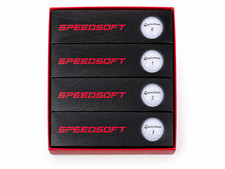 TaylorMade SpeedSoft Golf Balls 1 Dozen White New 12 Ball Pack 2025