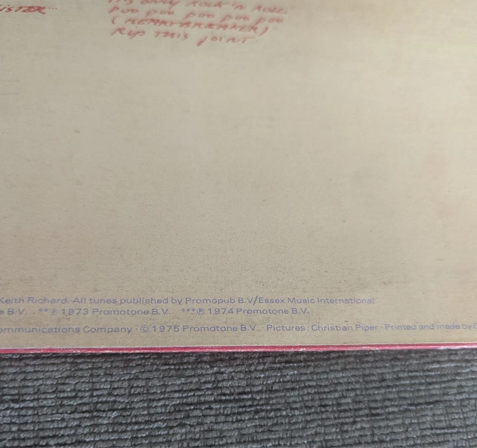 Rolling Stones Made In The Shade Vinyl LP Record (1975) *PLAY TESTED* - Image 3 of 4