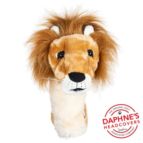 Lion by Daphne's Large Novelty Golf Club Driver 1 Wood Headcover 460cc Head