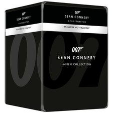 Imagen de James Bond 6 Film Collection Sean Connery 4K UHD Steelbook New