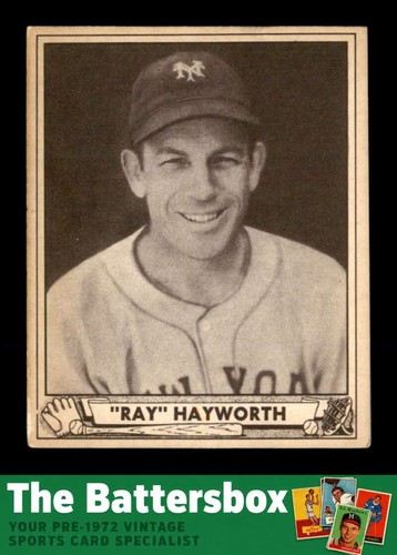 Ray Hayworth #155 1940 Play Ball card