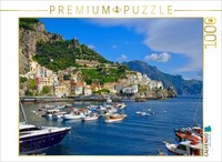 Calvendo Puzzle The City Of Amalfi | 1000 Pieces, Finished Size 25.2 × 18.9 In (