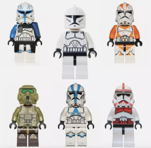 LEGO Star Wars Clone Trooper Minifigures - YOU CHOOSE - SAME DAY SHIP - NEW