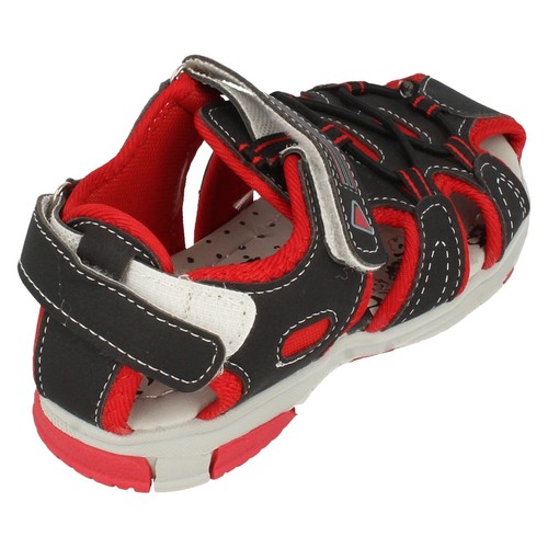 Boys Sports/Summer Sandals with Hook & Loop Fastening: 758-1 - Picture 22 of 25