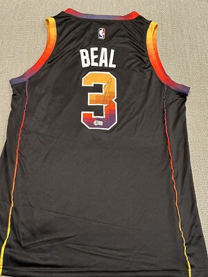 BECKETT COA BRADLEY BEAL Signed Autographed Phoenix Suns Basketball Jersey 