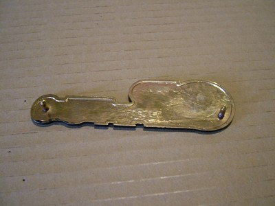 GPz750 Side Cover Badge for KAWASAKI GPz 750 1982 New Gold Metal