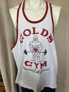 vintage golds gym tank top