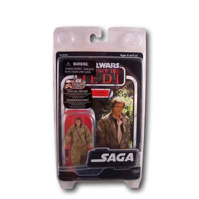Star Wars Saga Return of the Jedi Han Solo im Trenchcoat Actionfigur