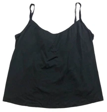 Rhonda Shear Shapewear Womens Control Top Size 40DD Black Adjustable Strap NWOT