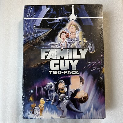 Family Guy Two-Pack (DVD, 2-disc) NEW SEALED w Fraying