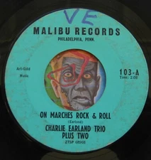HEAR Charlie Earland 45 On Marches Rock & Roll/Dont Slam The Door rockabilly R&B