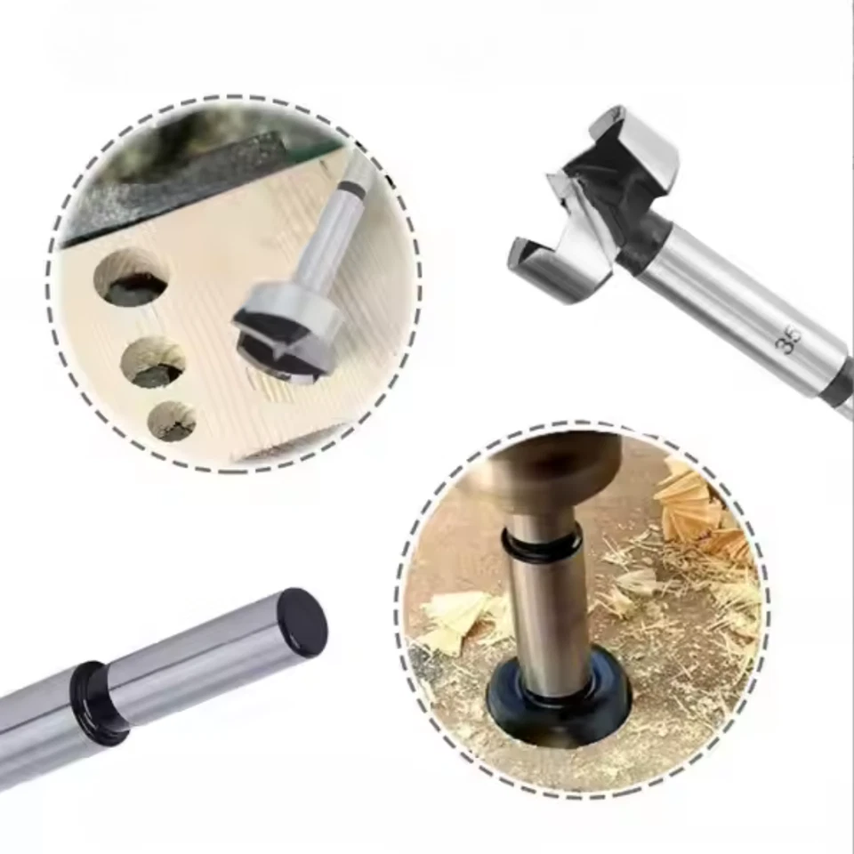 Forstnerbohrer Holzbohrer Astlochbohrer Scharnierlochbohrer Bohrer Ø10-50 mm - Bild 2 von 4