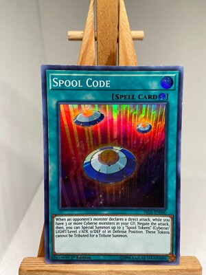 yugioh card code list Spool Code - Super Rare 1st Edition FIGA-EN040 - NM - YuGiOh