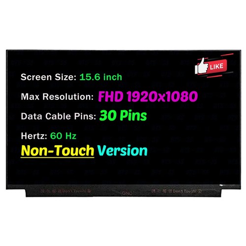 Dalle Ecran 15.6 LED pour portable ASUS VivoBook 15 X510UQ-BQ Series 1920x1080