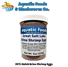 4 ounce (113grams) Brine Shrimp Artemia  GSL Eggs