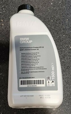 BMW Genuine GREEN Antifreeze Agent Frostox HT-12 1ltr 83195A42DF3