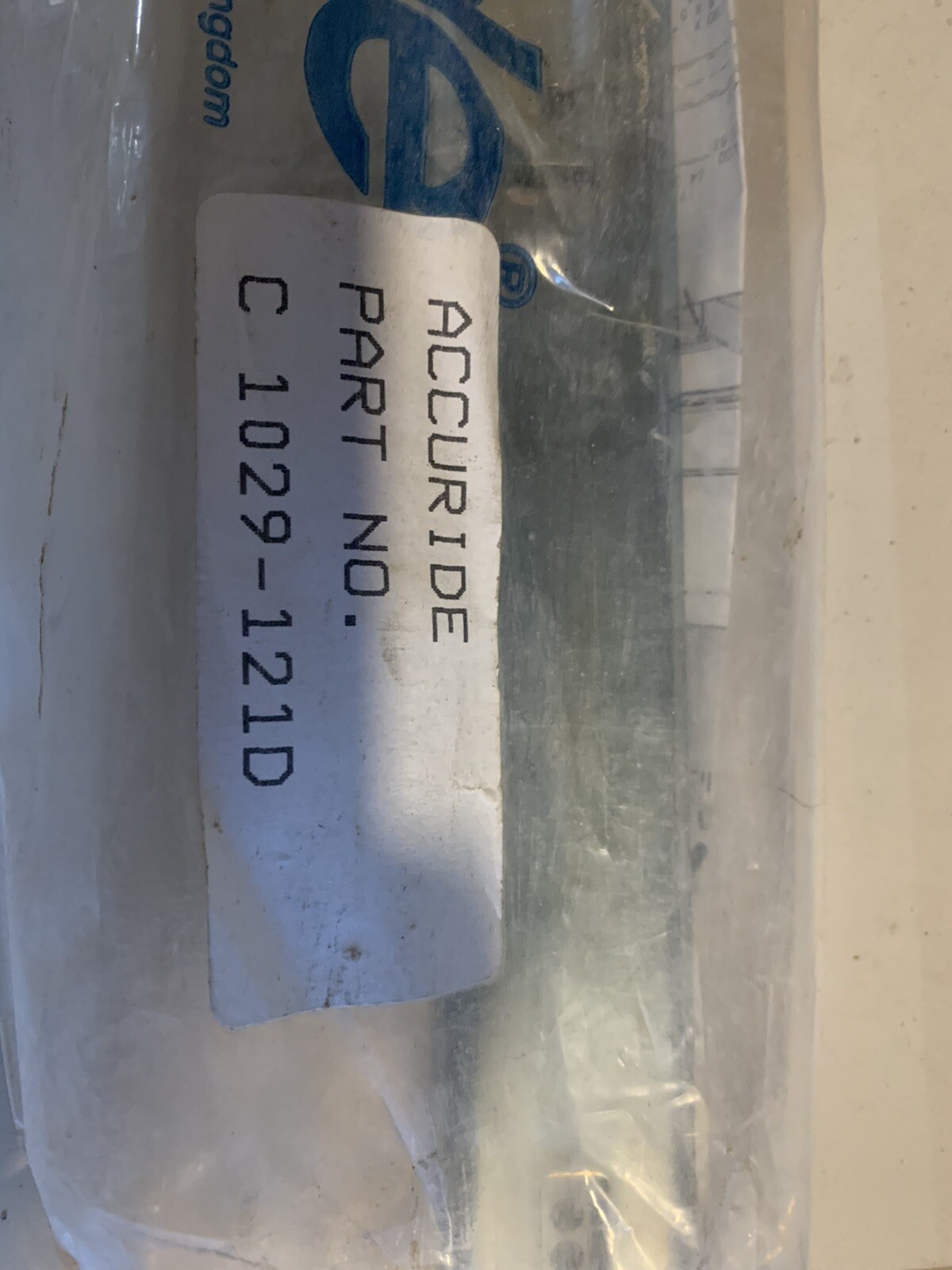 Pair of Accuride C-1029-121D Center Mount Drawer Slide