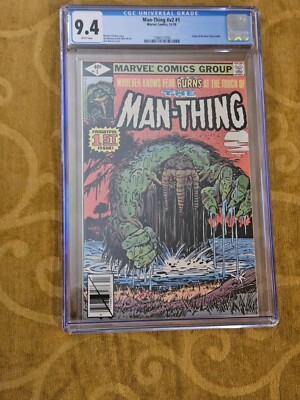 Marvel Comics Man-Thing #1 Origin of the Man-Thing Retold CGC 9.4