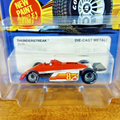 Hot Wheels Real Riders Thunderstreak Red White Malaysia 1982