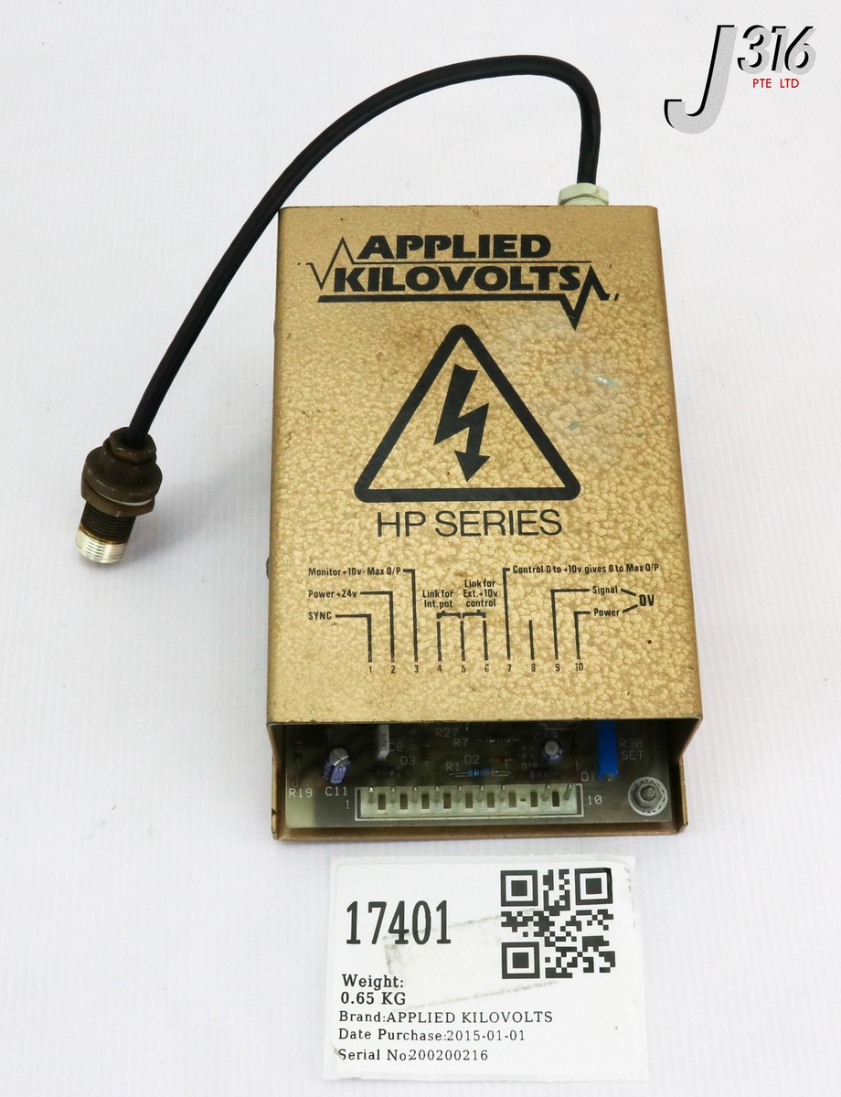 サンプル 17401 APPLIED KILOVOLTS HP SERIES POWER SUPPLY HP1N/94 | eBay