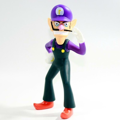 Super Mario Waluigi Action Figure Anime Toy Doll Gift Collection 5'' | eBay