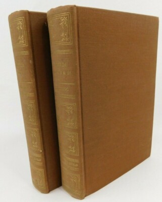 Book Lot Amelia 2 Vol Set Parts 1, 2 & 3 Henry Fielding Hardcover Vintage Books