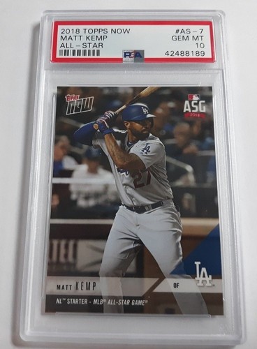 2018 Topps Now AS-7 Matt Kemp