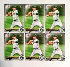 (6) Nick Allen 2017 Bowman Draft #BD-107 1st Prospect LOT Atlanta Braves RC z20