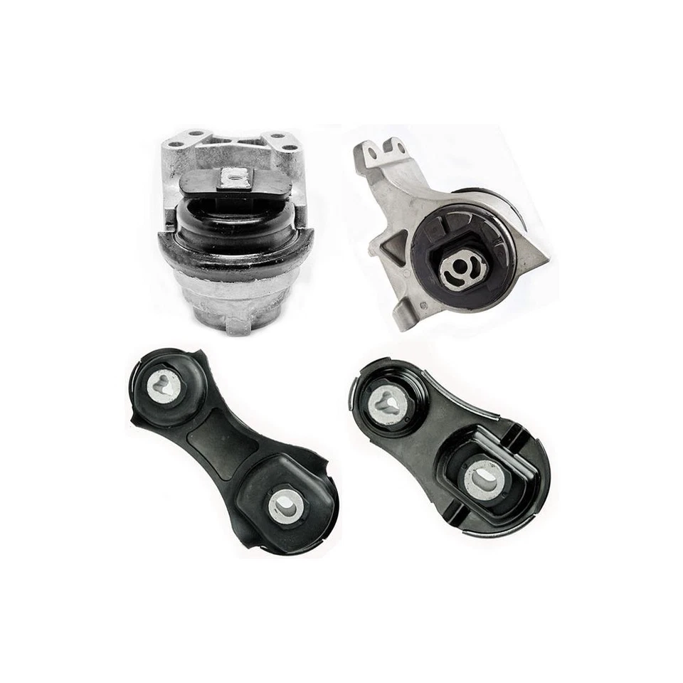 Kit de 4 piezas de soportes de motor AT Trans para Lincoln MKS V6 2013-2016 3,7 L AT Foto 2 de 4