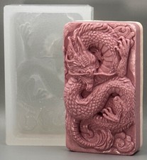 CHINESE DRAGON HOUSE SILICONE MOLD for soap making and other crafts