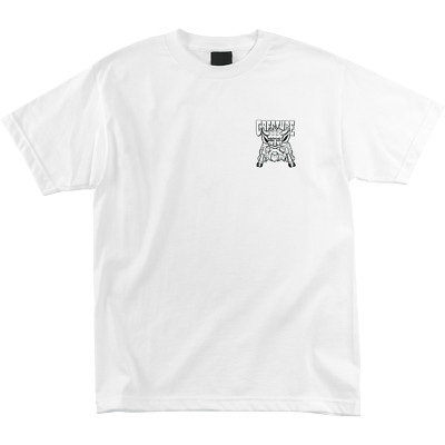 Creature Skateboards The Offering Short Sleeve White T-Shirt - Size Large