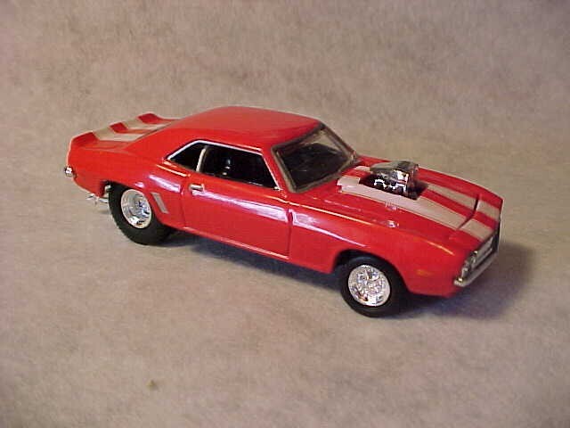 LOOSE 1/64 HOT WHEELS PRO STREET '69 CAMARO! OPENING HOOD & REAL