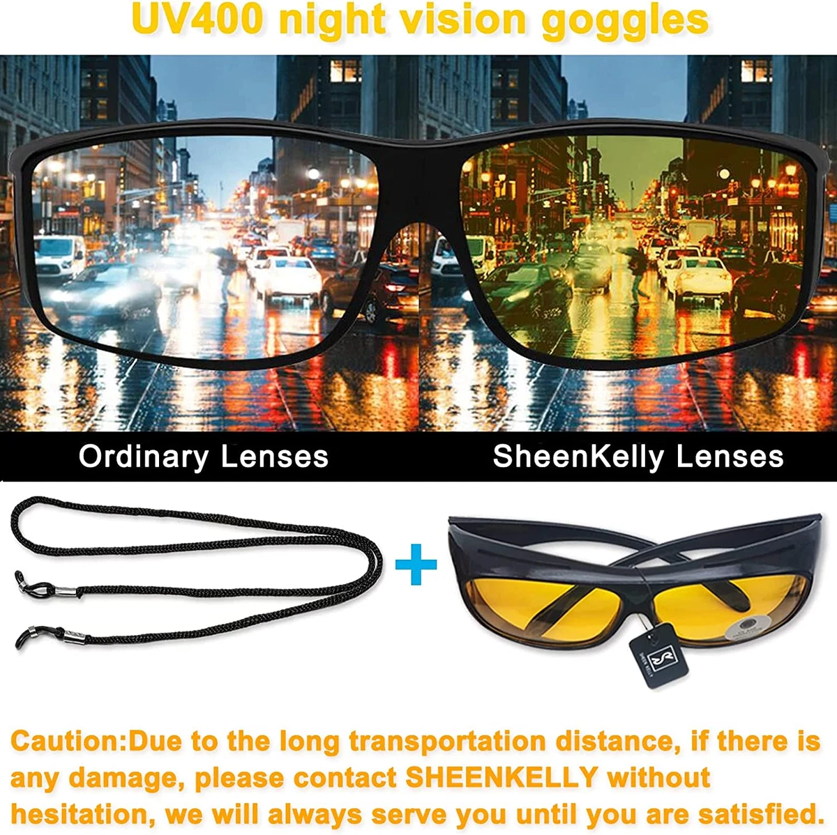 de Vision Nocturna para Conducir - Lentes de Conducción Día y Noche eBay