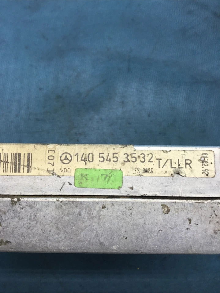 Computadora MercedesW140 SClass VDO T/LLR 1992-93 ECU, 1405453532, 412.224/001/011 Foto 4 de 4