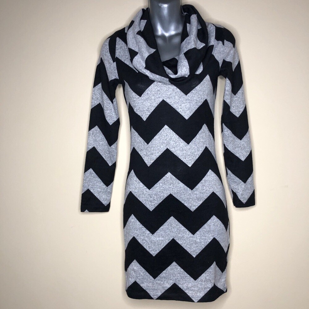 Grey Chevron Dress XS | eBay Grey Chevron Dress XS | eBay