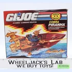 Cobra Piranha GI Joe 1990 Hasbro Action Figure Vehicle NEW SEALED