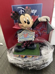 Jim Shore Disney Traditions Figurine Mickey Mouse Count Mickey Vampire 6000950 | eBay