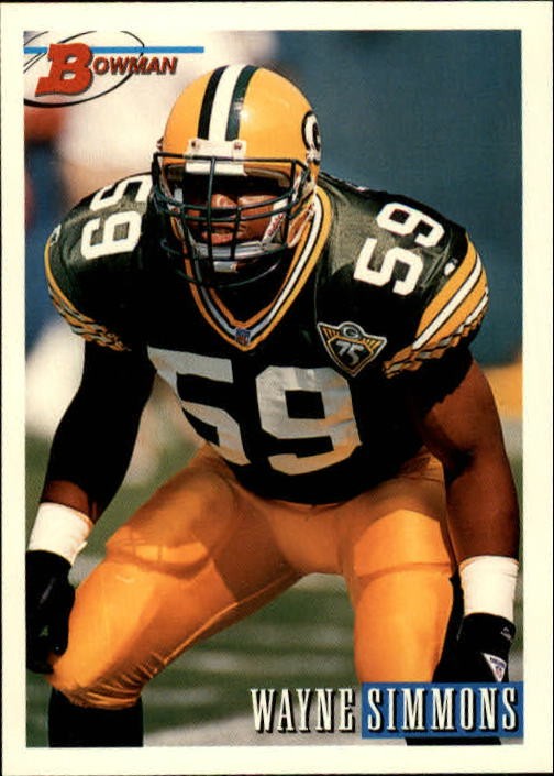 1993 Bowman #81 Wayne Simmons RC - FB