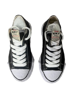 Maison Mihara Yasuhiro Peterson 23 OG Sole Canvas Niedrig Schwarz Weiß Gr. 41