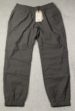 New Prana Jogger Pants Womens Size 10 Halle E-Waist Jogger II Dark Iron NWT