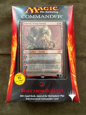 Built From Scratch | Commander 2014 | SEALED Deck!! English | MtG Magic