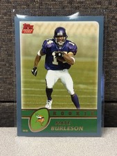 Nate Burleson #363 Rookie Card - 2003 Topps. rookie card picture