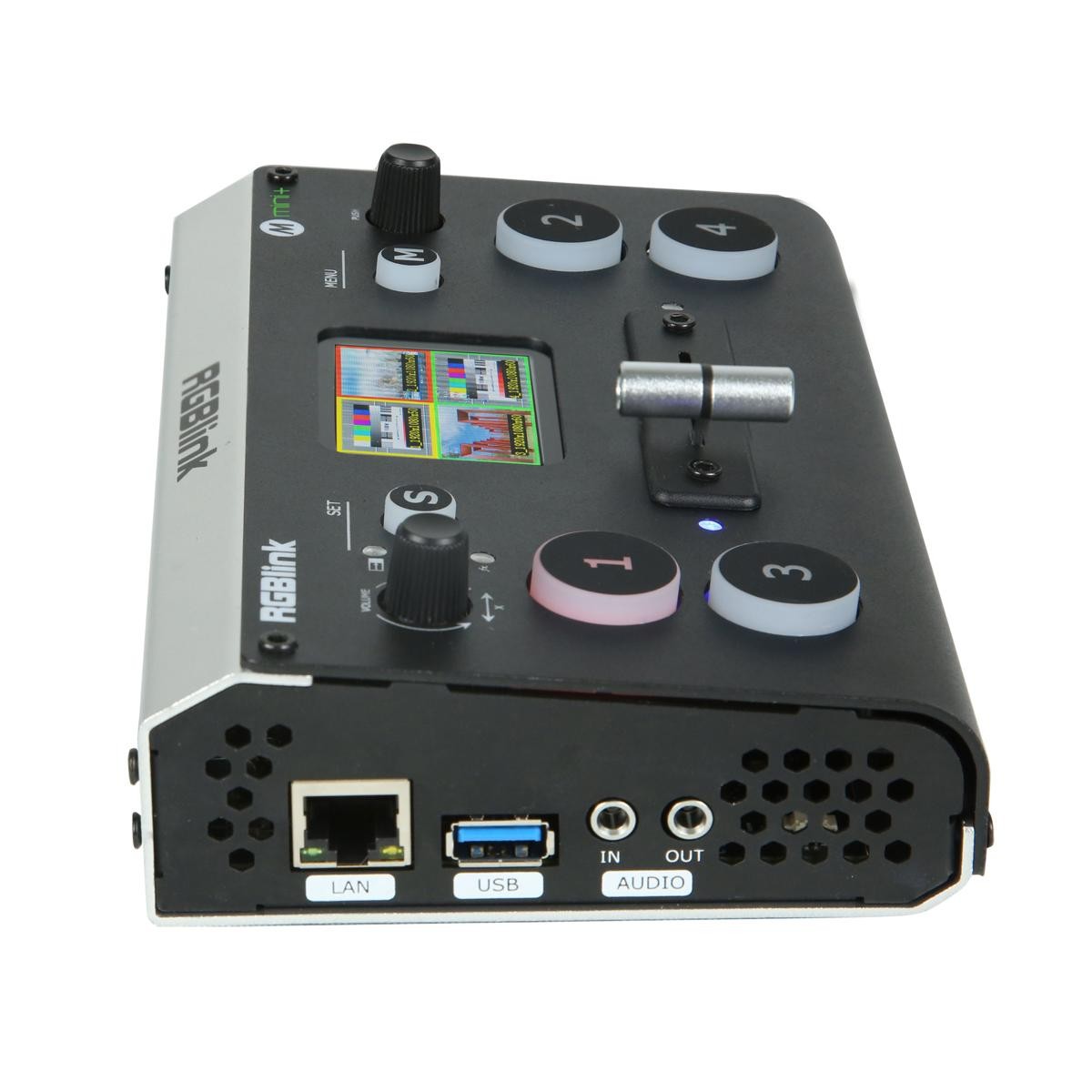 RGBlink Mini+ 4-Channel HDMI Live Streaming Production Switcher with DSK and PTZ
