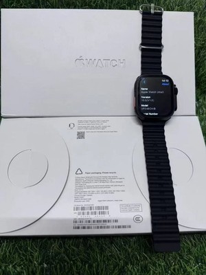Apple Watch Ultra 3 49mm GPS Cellular Titanium Case w Black Ocean Band Brand New