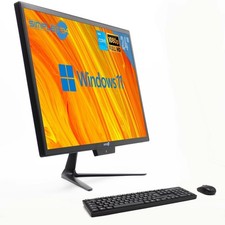 AIO ALL IN ONE 24" I3 4GB 960GB FULL HD WINDOWS 11 PRO PC COMPUTER FISSO DESKTOP