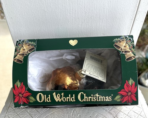 GUINEA PIG Old World Blown Glass Christmas Holiday Ornament New w/Box FamilyPet - Picture 7 of 11
