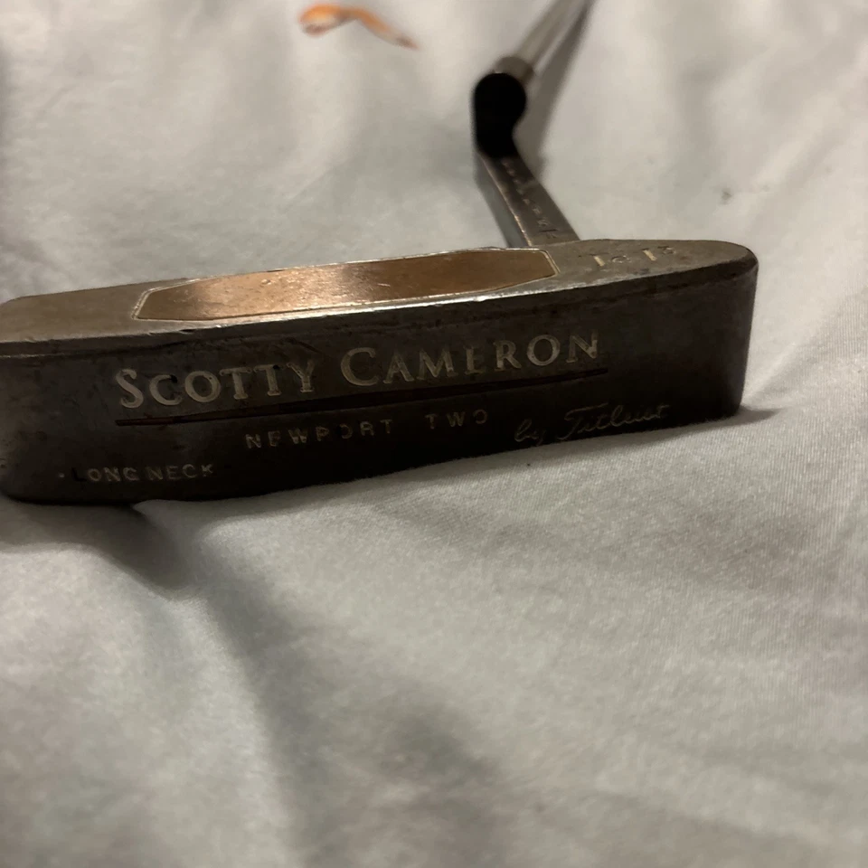 Titleist Scotty Cameron TeI3 Newport Two Long Neck 35" Putter regripped - Image 4 of 4
